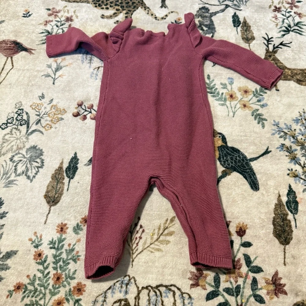 Carter's Pink Knit Baby Outfit